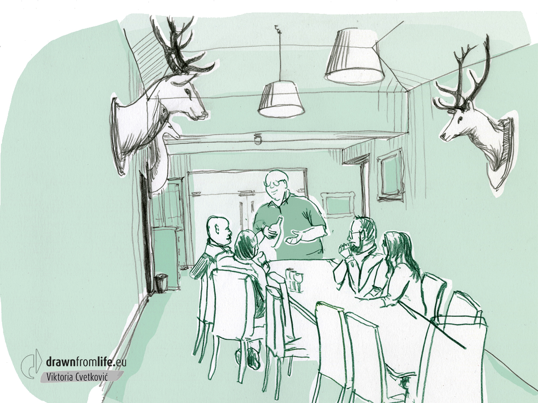 Ballindalloch © Viktoria Cvetković | drawnfromlife.eu Ballindalloch © Viktoria Cvetković | drawnfromlife.eu