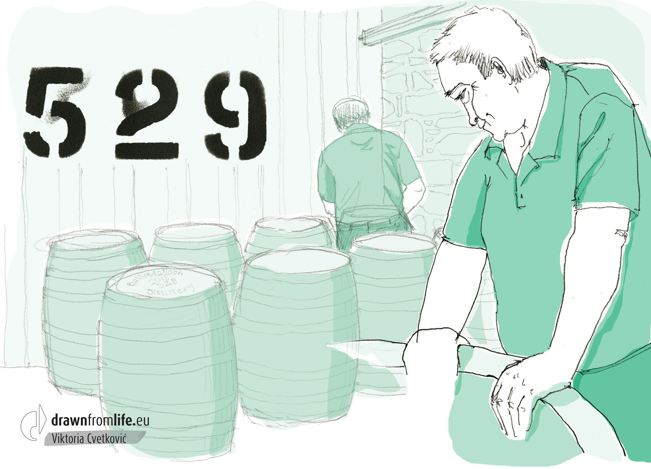 Ballindalloch © Viktoria Cvetković | drawnfromlife.eu Ballindalloch © Viktoria Cvetković | drawnfromlife.eu